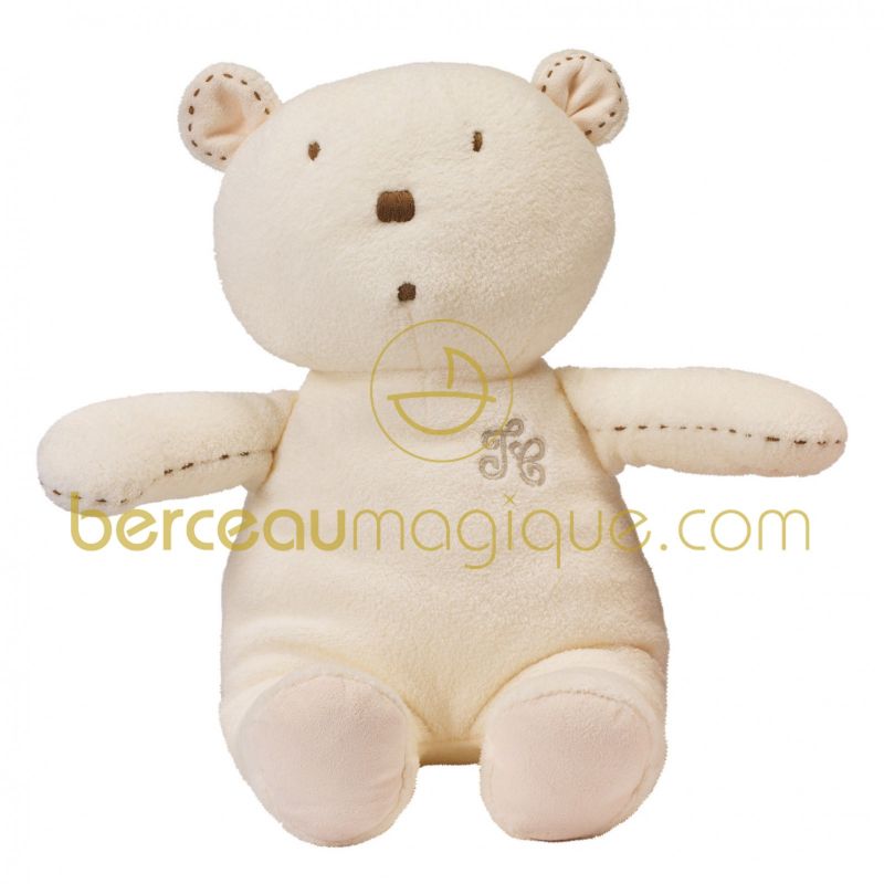 Peluche Gaston l'ourson écru (12 cm) Tartine et Chocolat