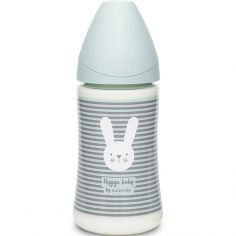 Biberon Hygge Baby lapin rayé vert (270 ml)