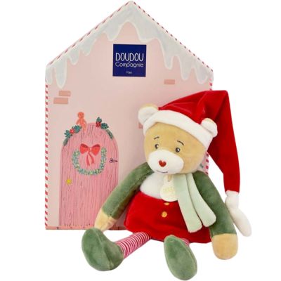 Doudou Farceur et sa maisonnette Cannelle (27 cm)  par Doudou et Compagnie