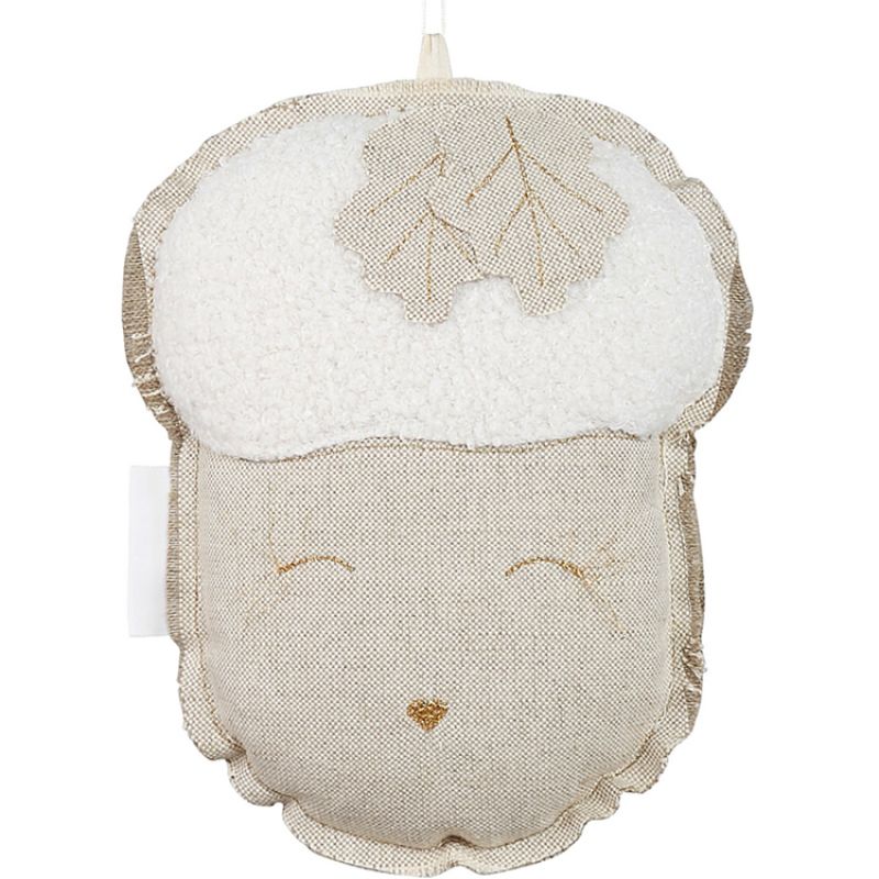 Mobile décoratif gland Raffie en lin naturel Cotton&Sweets
