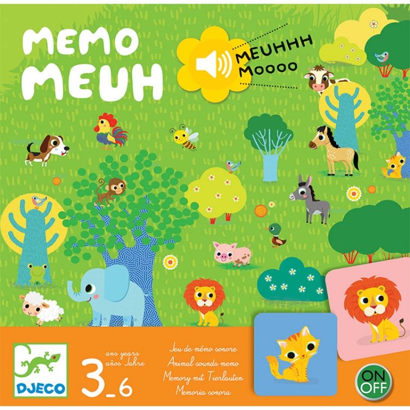 Memory sonore Memo Meuh Djeco