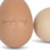 Set de 3 oeufs hochets en bois  par Konges Slojd