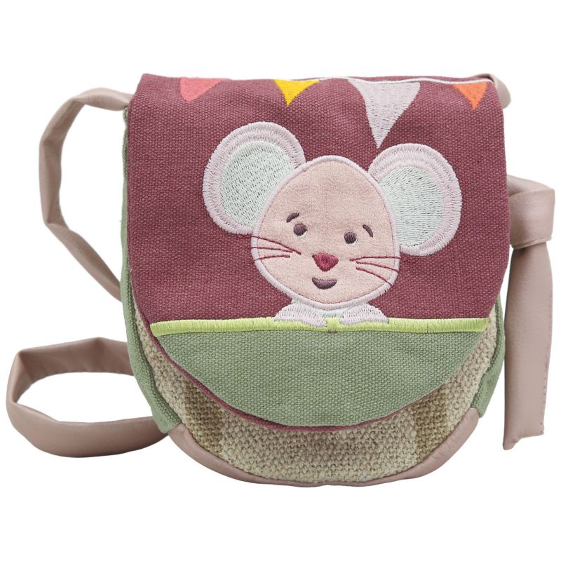 Sac bandoulière enfant Les Copains d'abord Souris L'oiseau bateau Produit 1