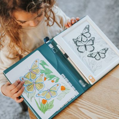 Tablette lumineuse avec dessins à décalquer KIDYDRAW Meli-Melo (10 ans et+)