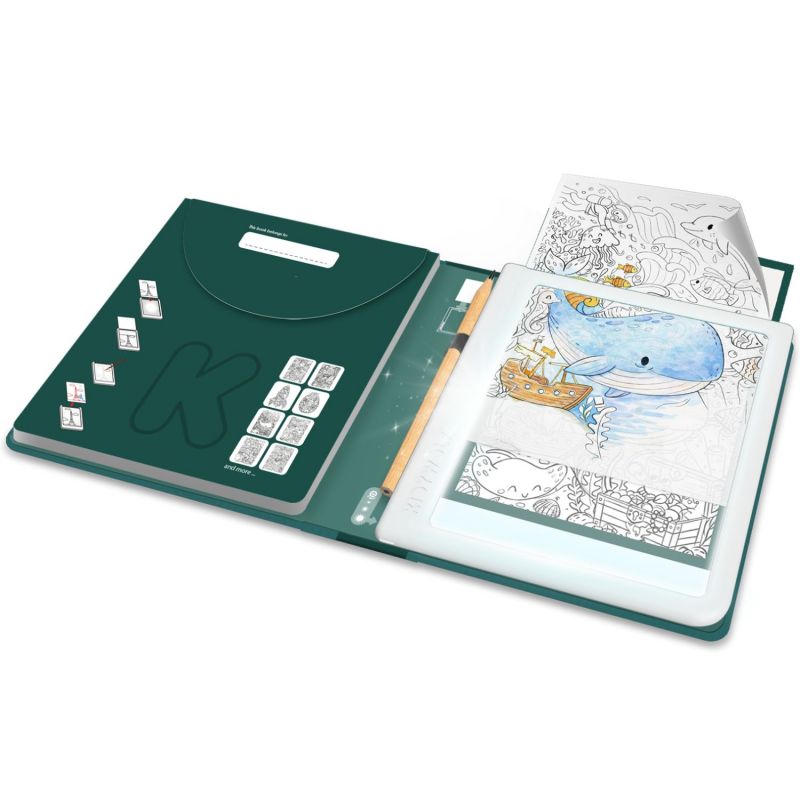 Tablette lumineuse avec dessins à décalquer KIDYDRAW Meli-Melo (10 ans et+) KIDYWOLF Produit 4