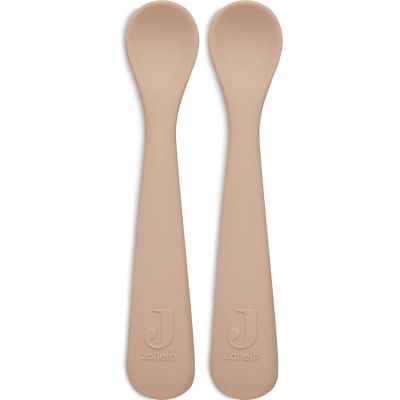 Lot de 2 cuillères en silicone Pale Pink