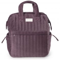 Sac à dos à langer Cherry Velvet - Pasito a pasito