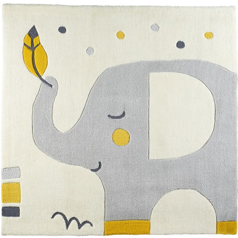 Tapis carré Babyfan (110 x 110 cm) Sauthon