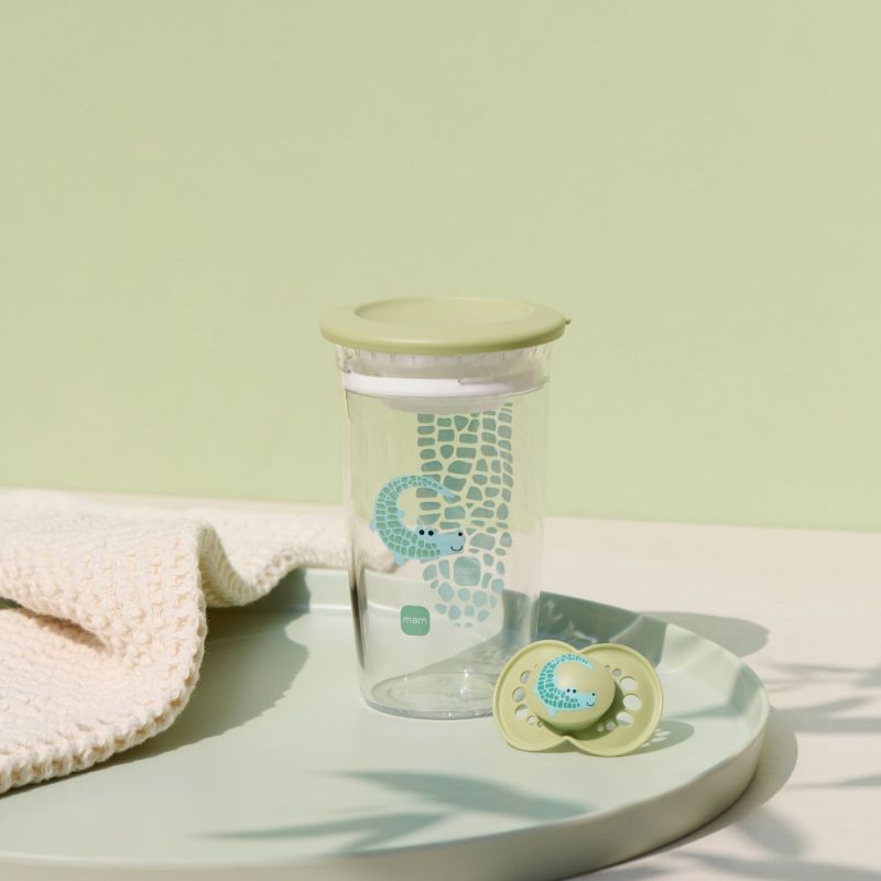 Verre d'apprentissage Crocodile vert (290ml) MAM Ambiance 6