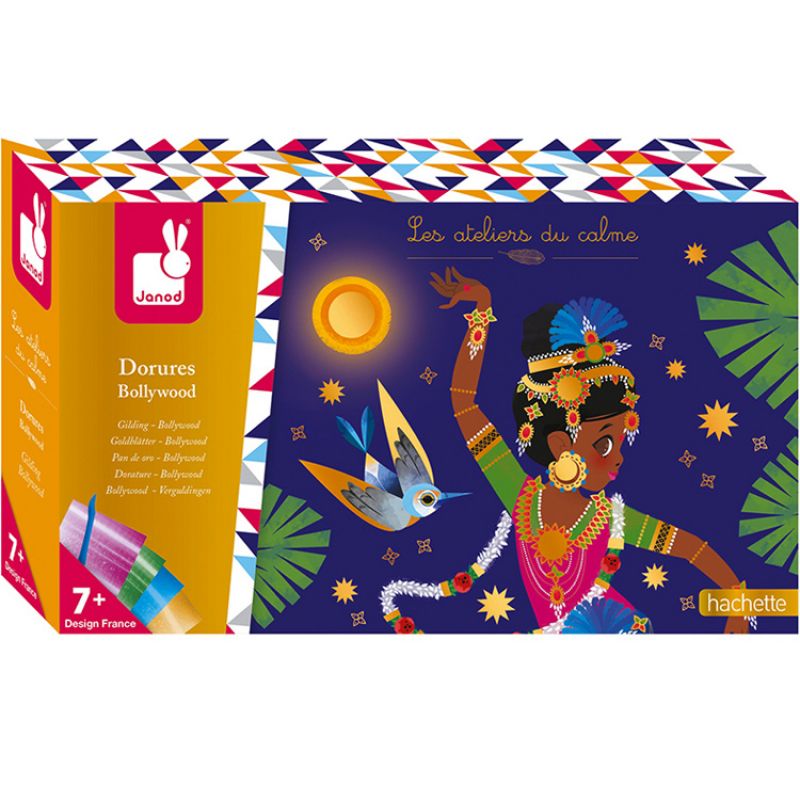 Cartes créatives Dorures Bollywood Les ateliers du calme Janod