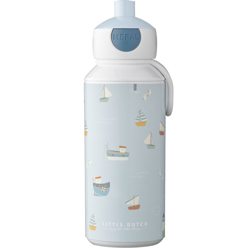 Gourde pop-up campus Sailors Bay (400 ml) Little Dutch