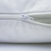 Protège oreiller imperméable en coton bio blanc (60 x 60 cm)  par Kadolis