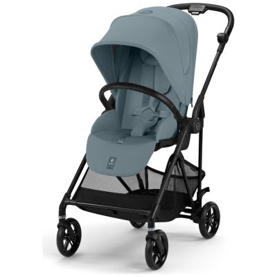 Poussette compacte Melio Carbon Stormy Blu Cybex