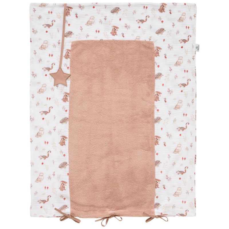 Housse de matelas à langer clairière et Mocha (60x80 cm) BB & Co Produit 1