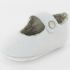 Chaussons baptême bébé prestige ballerine Marquise cuir blanc (0-3 mois) - Le Petit Fils du cordonnier Chaussons baptême bébé prestige ballerine Marquise cuir blanc (0-3 mois) - Le Petit Fils du cordonnier