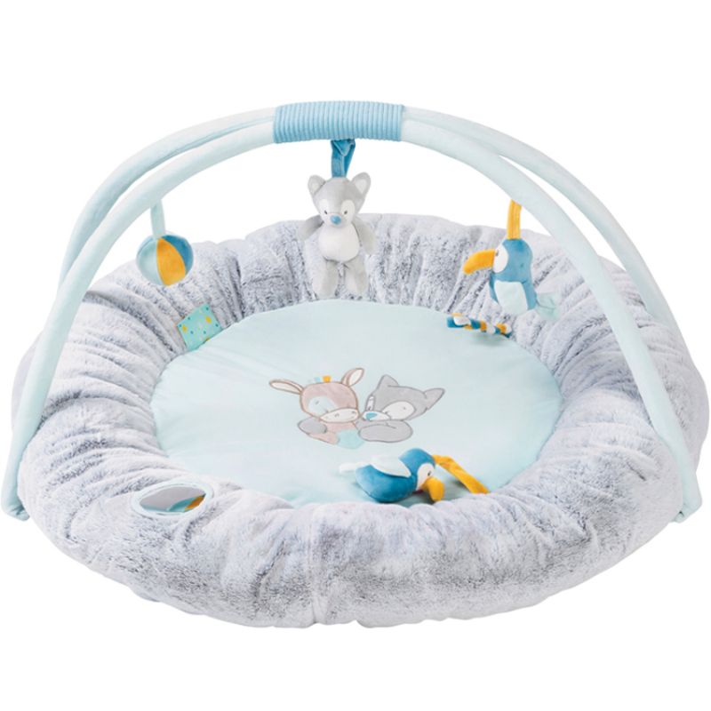 Tapis pouf d'éveil avec arches Tim & Tiloo Nattou