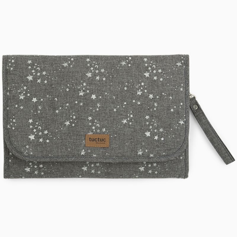 Tapis à langer Weekend Constellation Etoile gris Tuc Tuc