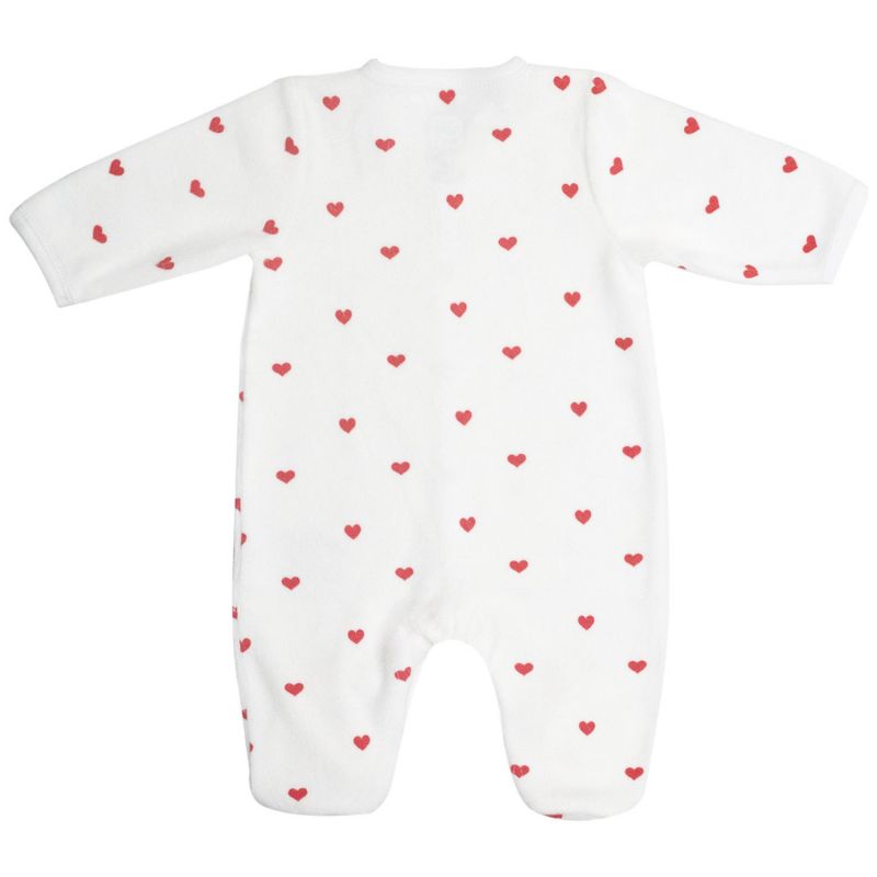 Pyjama Cœurs Rouges (3 mois) Trois Kilos Sept Produit 4