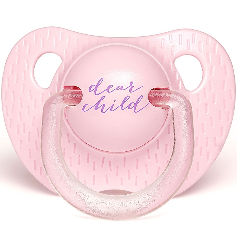 Sucette physiologique Child rose clair (0-6 mois) Suavinex