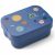 Variation Bleu, jaune, vert du produit Lunch box Kamil Universe de la marque Liewood
