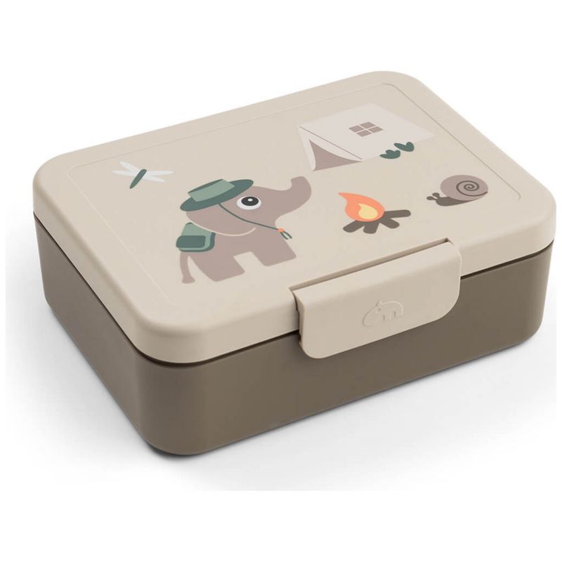 Boîte repas avec séparateur Tiny trails Sable Done by Deer Produit 1