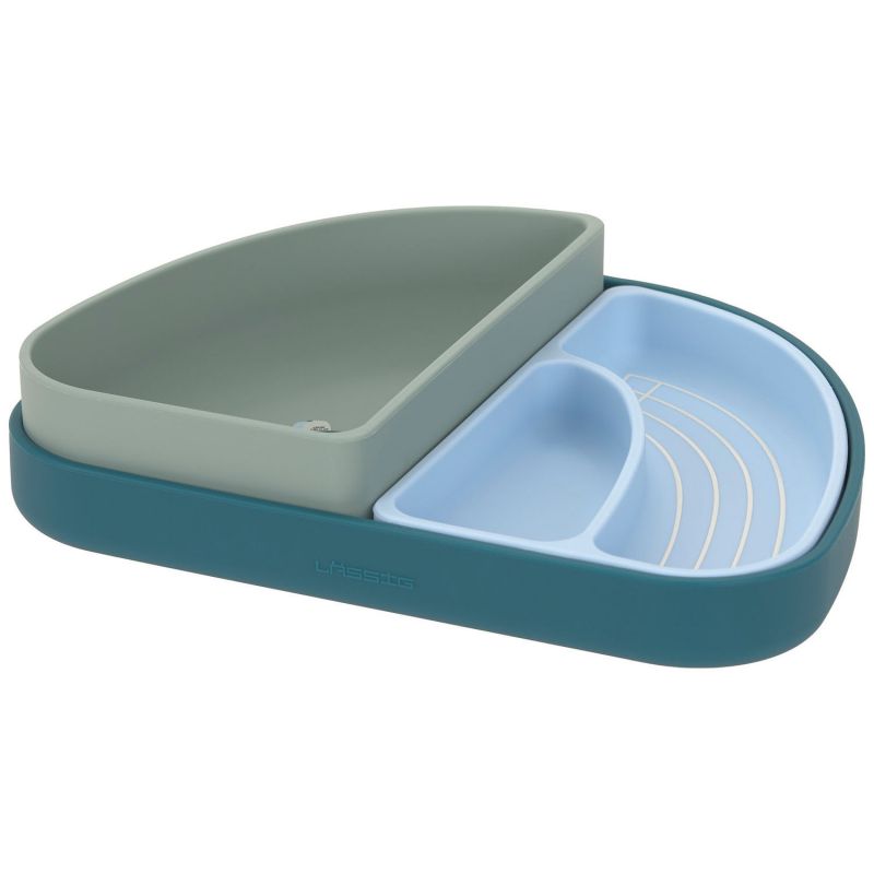 Assiette à compartiments en silicone Tiny Team Chien Lässig Produit 3
