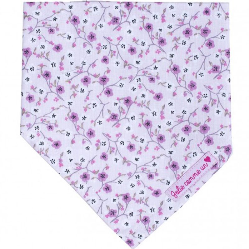 Bavoir bandana liberty rose BB & Co