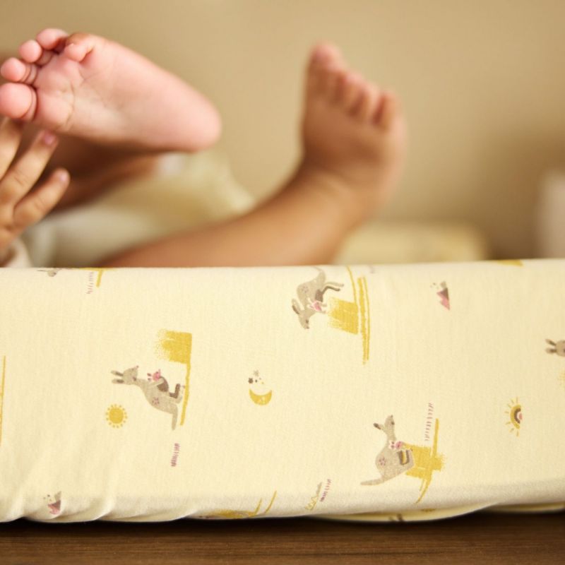 Housse de matelas à langer en jersey Kangaroots (50 x 70 cm) Jollein Ambiance 7
