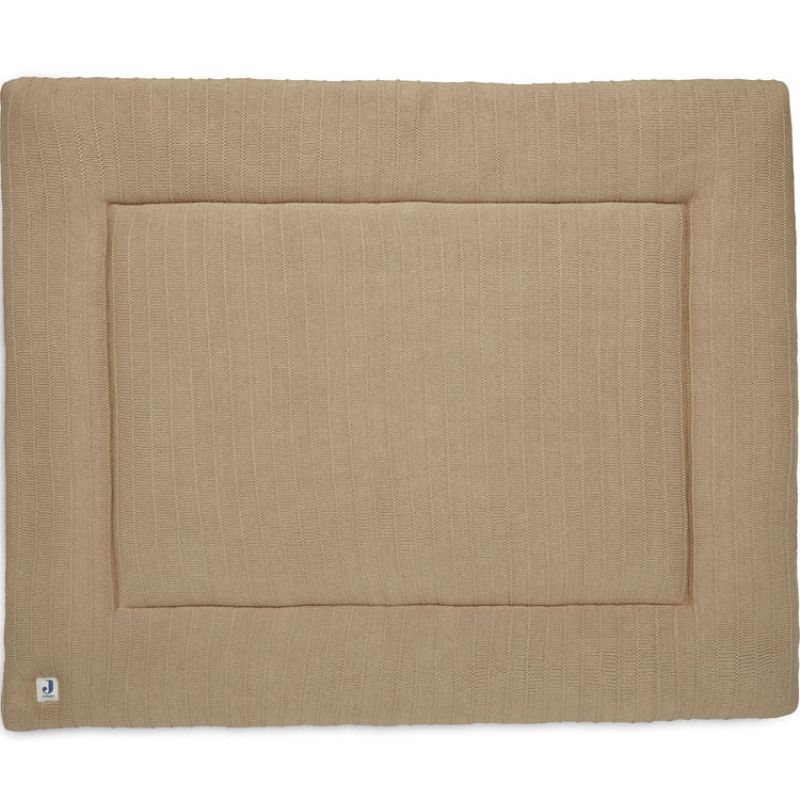 Tapis de jeu Pure Knit Biscuit (75 x 95 cm) Jollein