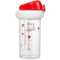 Gourde My Love Rouge (300 ml) - Le Biberon Français