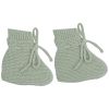 Lot brassière, bonnet et chaussons Vert Olive (0-1 mois) Trois Kilos Sept Produit 4
