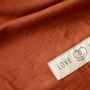 Echarpe de portage en coton bio Basic Fauve  par Je Porte Mon Bébé / Love Radius