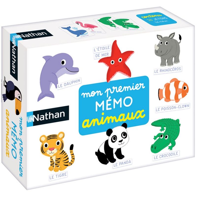 Mon premier mémo Animaux Nathan