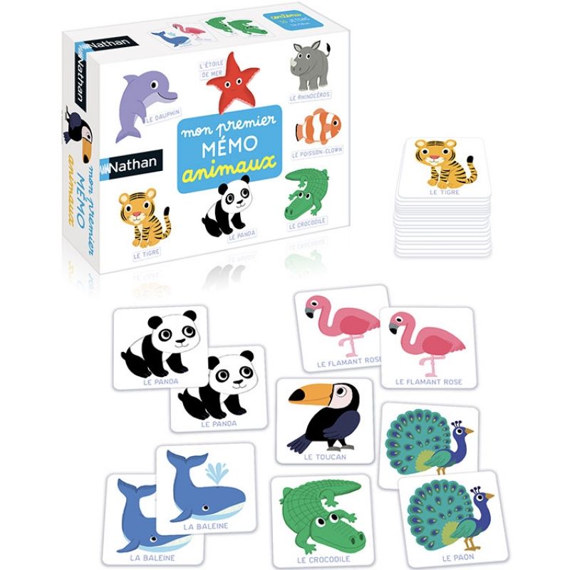 Mon premier mémo Animaux Nathan Produit 2