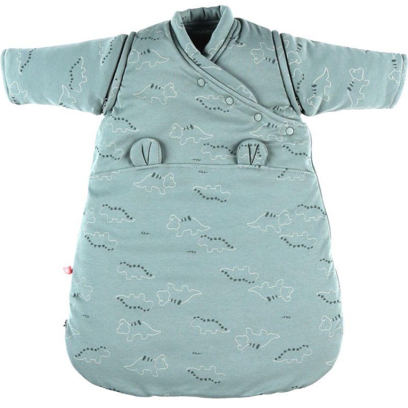 Gigoteuse en jersey bio chaude Mix & Match bleu TOG 1-2 (50 cm) Noukie's