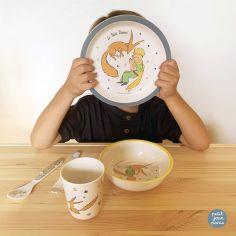 Coffret repas Le Petit Prince bleu (5 pièces)