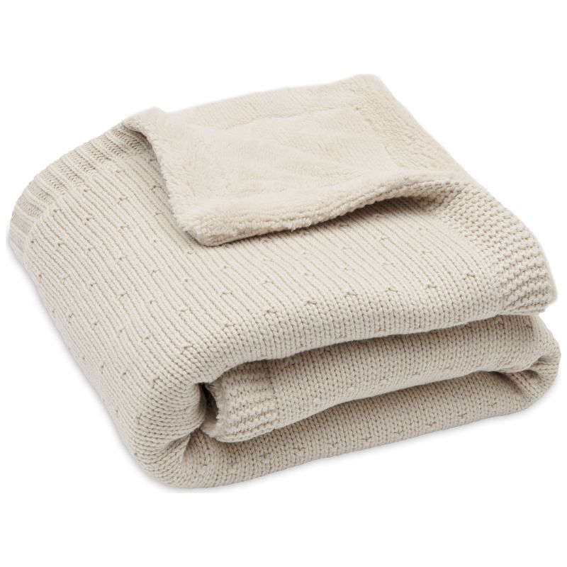 Couverture Sprinkle Knit Sand-Fluffy (75 x 100 cm) Jollein Produit 1