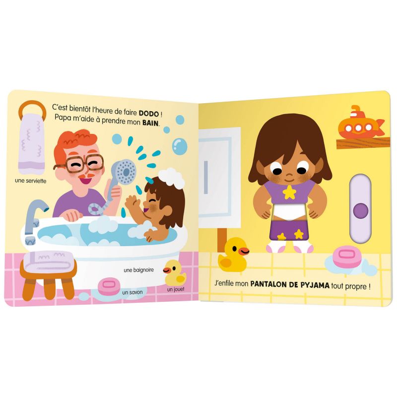 Livre Mon Anim'agier Premiers apprentissages Je fais dodo Auzou Editions Produit 3