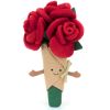 Peluche Amuseable bouquet de Rose (30 cm)  par Jellycat