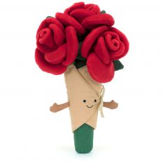 Peluche Amuseable bouquet de Rose (30 cm)