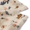 Lot de 2 langes Lewis Sea Creature (65 x 65 cm)  par Liewood