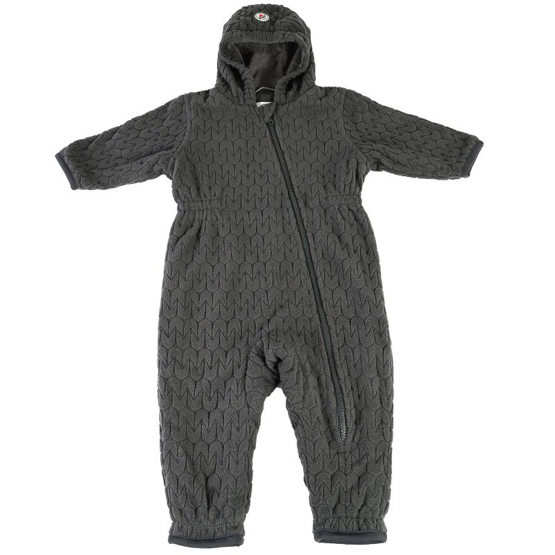 Combinaison pilote Skier Empire anthracite (0-3 mois) Lodger
