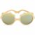 Variation Beige du produit Lunettes de soleil Lion Vanille (12-24 mois) de la marque KI et LA