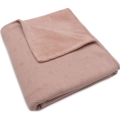 Couverture en polaire Cosy Knit Wild Rose (100 x 150 cm)