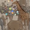 Lot de 2 gobelets à paillettes Safari Konges Slojd Produit 3