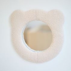 Miroir Teddy écru