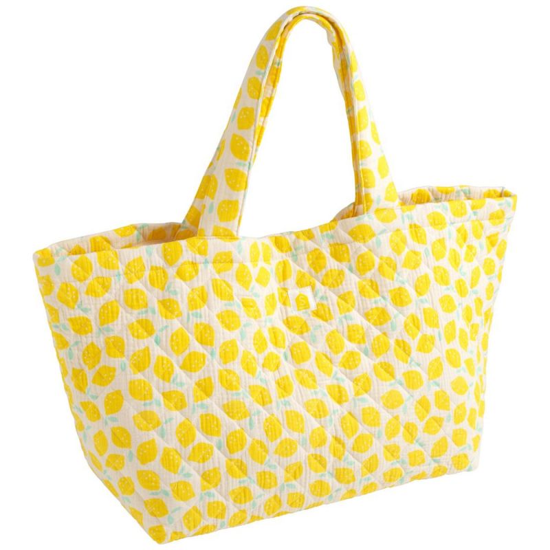 Sac cabas Citron Pop Sauthon Produit 1
