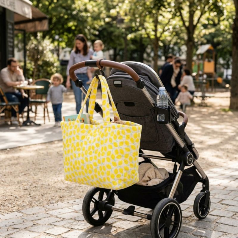 Sac cabas Citron Pop Sauthon Ambiance 5