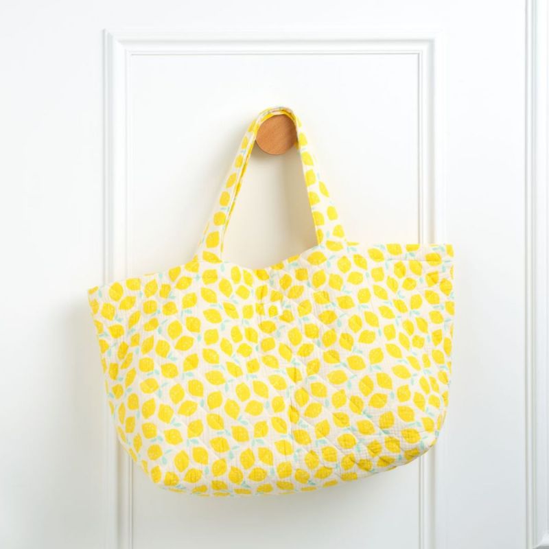 Sac cabas Citron Pop Sauthon Ambiance 6