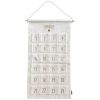 Calendrier de l'avent Gaze Ecru (personnalisable) Atelier Wagram Produit 1